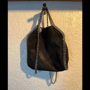 Stella McCartney Black Tiny Falabella Bag